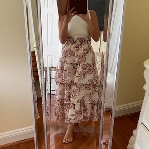 Floral Dress Skirt size Small